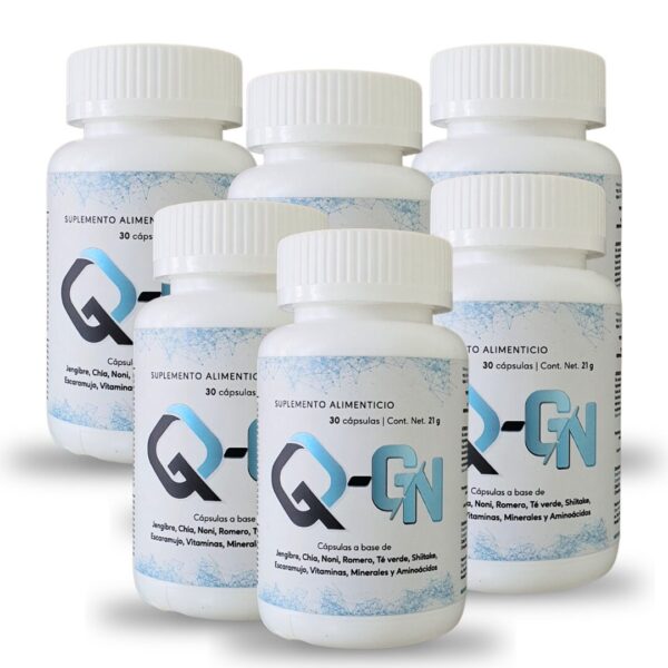 6 Frascos Nutraceútico QGN